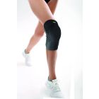 Magnetic Microfiber Knee Brace Black